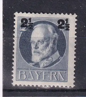 Altdeutschland Bayern  Nr 111 Falz / Gummimängel / *