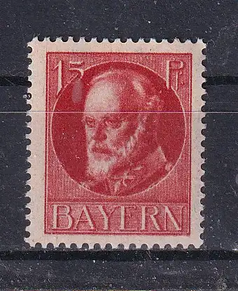 Altdeutschland Bayern  Nr 114 Falz / Gummimängel / *