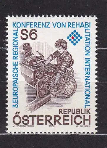 Österreich  Nr 1667 Postfrisch / **