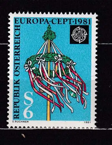 Österreich  Nr 1671 Postfrisch / **