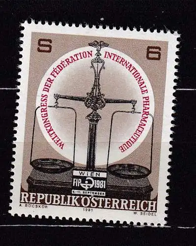 Österreich  Nr 1679 Postfrisch / **