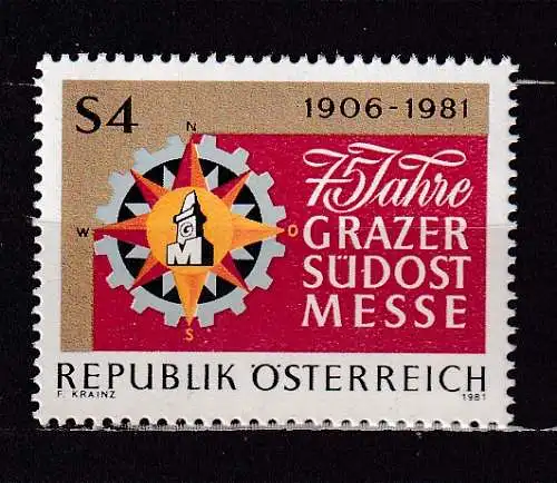 Österreich  Nr 1682 Postfrisch / **