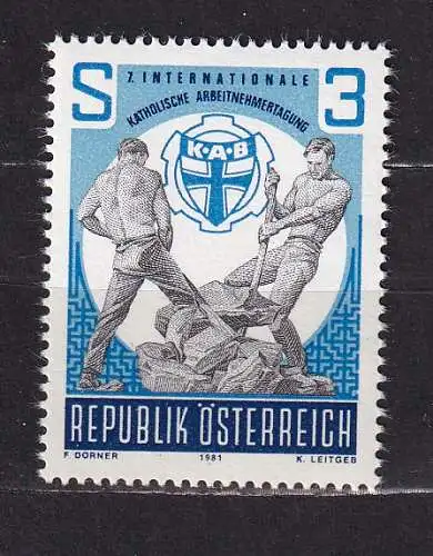 Österreich  Nr 1688 Postfrisch / **