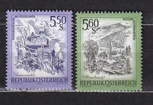 Österreich  Nr 1710/11 Postfrisch / **