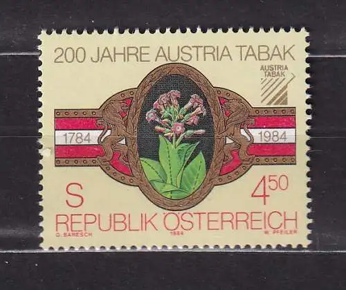 Österreich  Nr 1769 Postfrisch / **