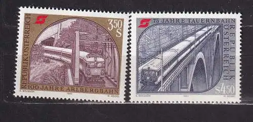 Österreich  Nr 1785/86 Postfrisch / **