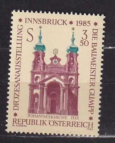 Österreich  Nr 1815 Postfrisch / **