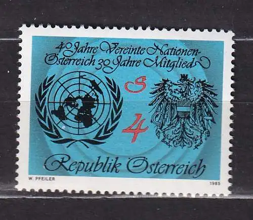 Österreich  Nr 1817 Postfrisch / **