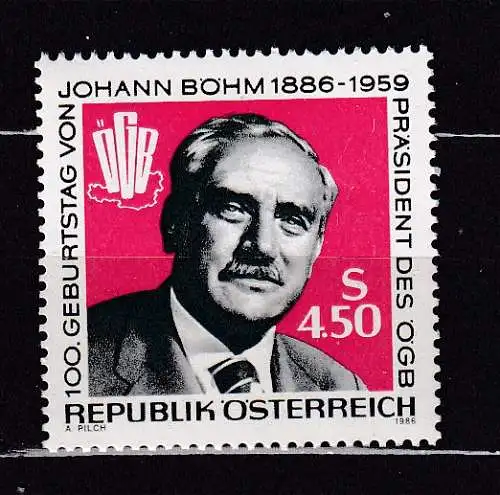 Österreich  Nr 1836 Postfrisch / **