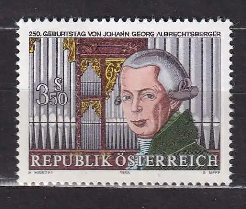 Österreich  Nr 1839 Postfrisch / **