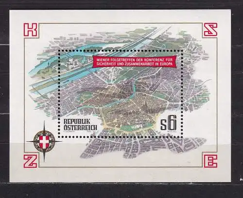 Österreich  Nr Block 8 Postfrisch / **