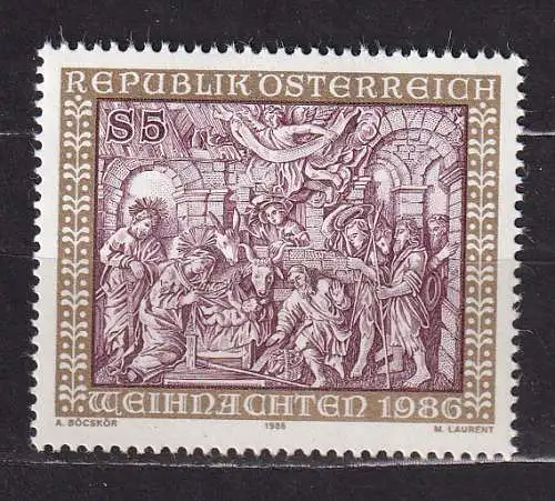 Österreich  Nr 1870 Postfrisch / **