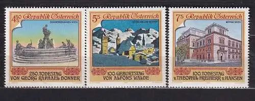 Österreich  Nr 2017/19 Postfrisch / **