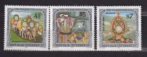 Österreich  Nr 2041/43 Postfrisch / **
