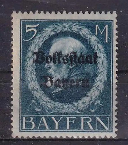 Altdeutschland Bayern  Nr 131 Falz / Gummimängel / *