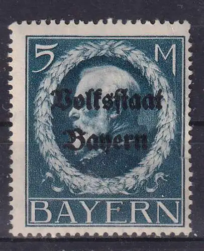 Altdeutschland Bayern  Nr 131 Falz / Gummimängel / *