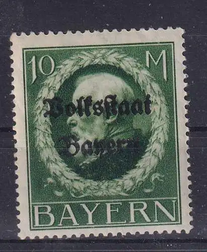 Altdeutschland Bayern  Nr 132 Falz / Gummimängel / *