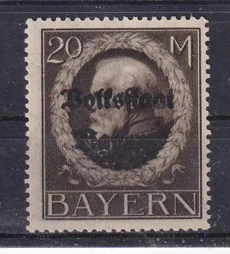 Altdeutschland Bayern  Nr 133 Falz / Gummimängel / *