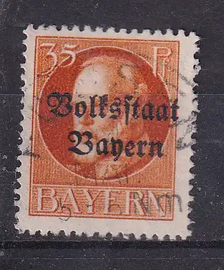 Altdeutschland Bayern  Nr 134 Gestempelt (Posten)