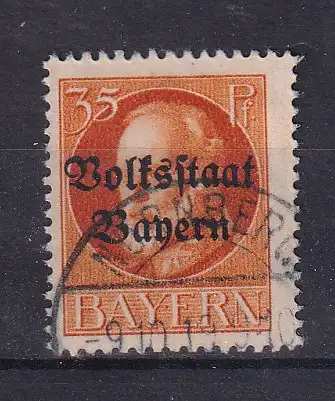 Altdeutschland Bayern  Nr 134 Gestempelt (Posten)