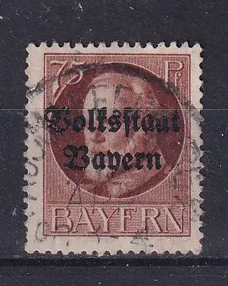 Altdeutschland Bayern  Nr 135 Gestempelt (Posten)