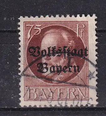 Altdeutschland Bayern  Nr 135 Gestempelt (Posten)
