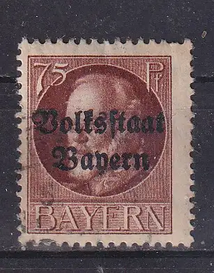 Altdeutschland Bayern  Nr 135 Gestempelt (Posten)