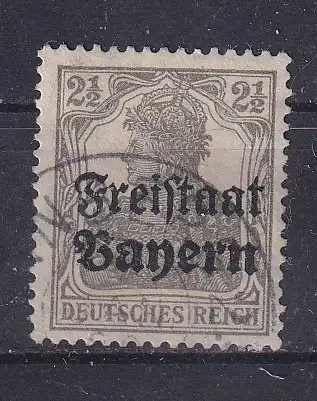 Altdeutschland Bayern  Nr 136 Gestempelt (Posten)