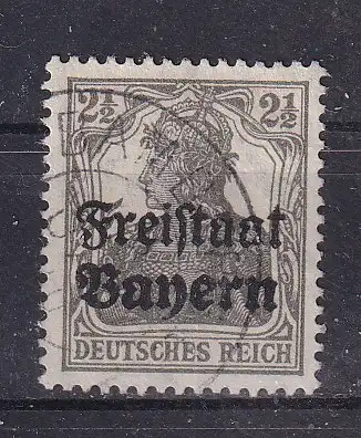 Altdeutschland Bayern  Nr 136 Gestempelt (Posten)