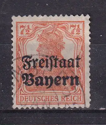 Altdeutschland Bayern  Nr 139 Gestempelt (Posten)