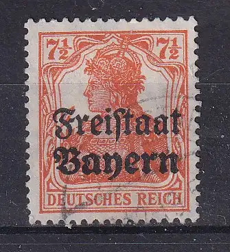 Altdeutschland Bayern  Nr 139 Gestempelt (Posten)