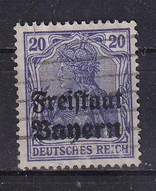 Altdeutschland Bayern  Nr 142 Gestempelt (Posten)
