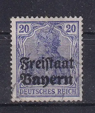 Altdeutschland Bayern  Nr 142 Gestempelt (Posten)