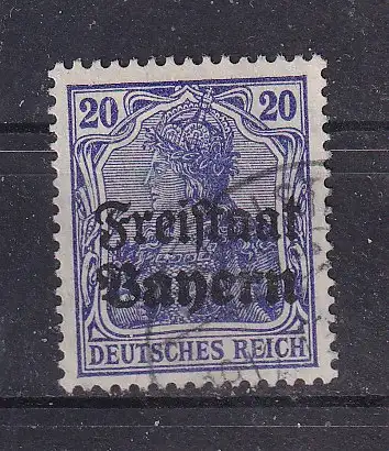 Altdeutschland Bayern  Nr 142 Gestempelt (Posten)