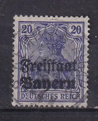 Altdeutschland Bayern  Nr 142 Gestempelt (Posten)