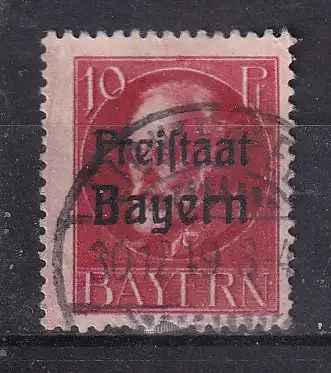 Altdeutschland Bayern  Nr 155 Gestempelt (Posten)