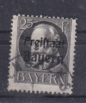 Altdeutschland Bayern  Nr 158 Gestempelt (Posten)