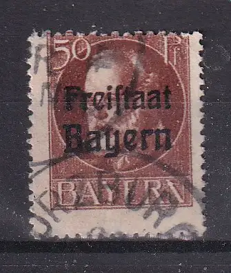 Altdeutschland Bayern  Nr 161 Gestempelt (Posten)