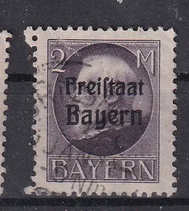 Altdeutschland Bayern  Nr 166 Gestempelt (Posten)