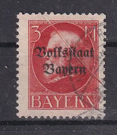 Altdeutschland Bayern  Nr 167 Gestempelt (Posten)