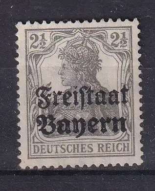 Altdeutschland Bayern  Nr 136 Falz / Gummimängel / *