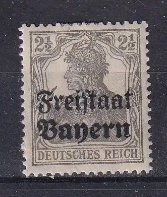 Altdeutschland Bayern  Nr 136 Falz / Gummimängel / *