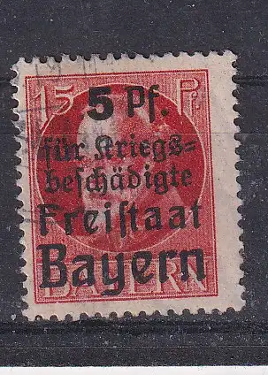 Altdeutschland Bayern  Nr 172 A Gestempelt (Posten)
