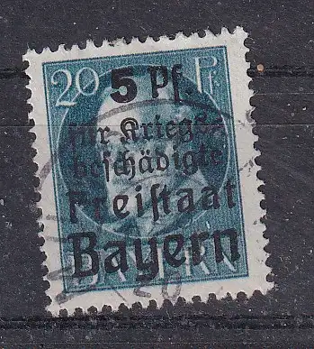 Altdeutschland Bayern  Nr 173 A Gestempelt (Posten)