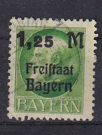 Altdeutschland Bayern  Nr 174 A Gestempelt (Posten)