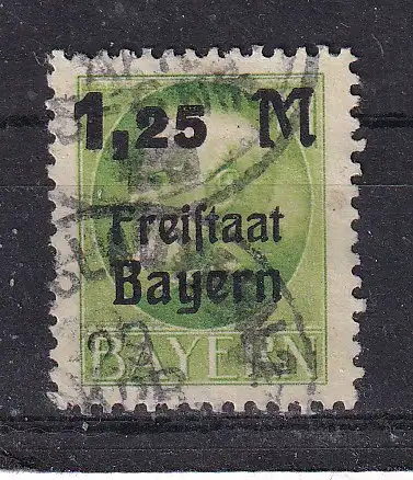 Altdeutschland Bayern  Nr 174 A Gestempelt (Posten)