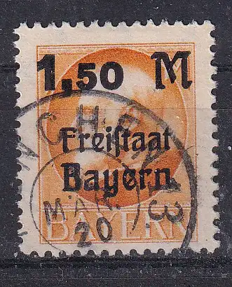 Altdeutschland Bayern  Nr 175 A Gestempelt (Posten)