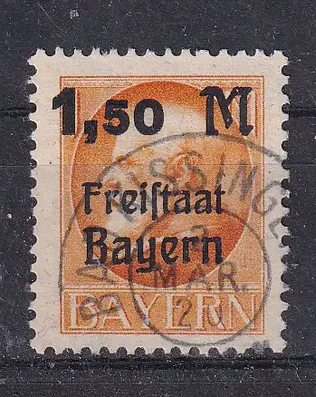 Altdeutschland Bayern  Nr 175 A Gestempelt (Posten)