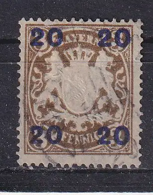 Altdeutschland Bayern  Nr 177 Gestempelt (Posten)