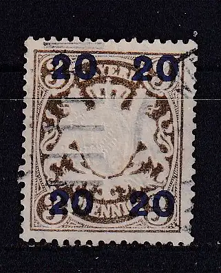 Altdeutschland Bayern  Nr 177 Gestempelt (Posten)